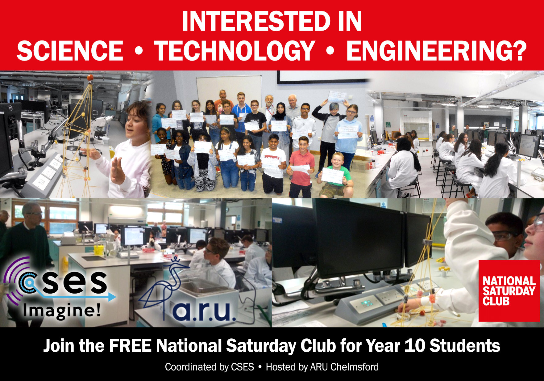 National Saturday Club: Imagine! Science and Engineering