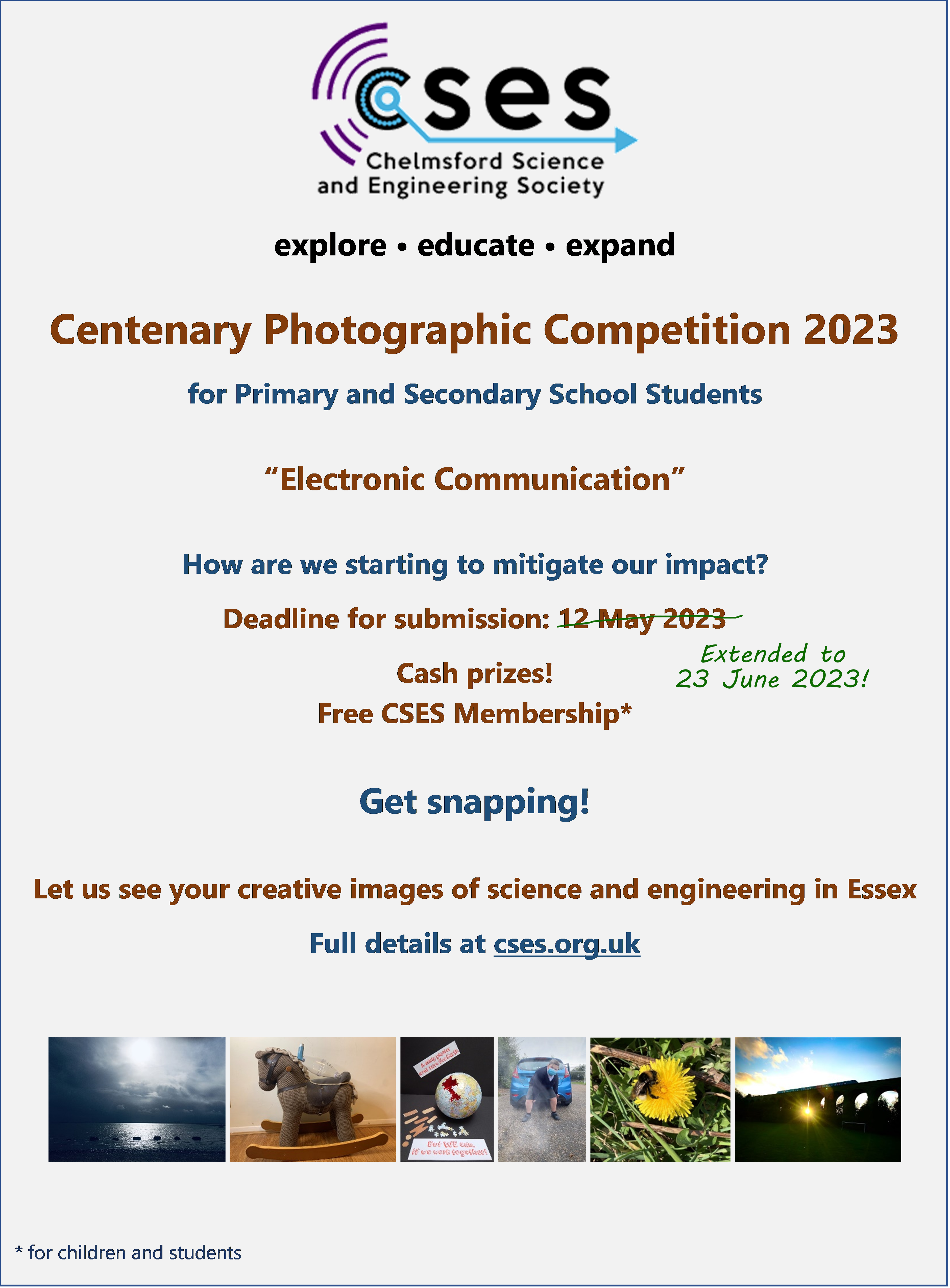 Photographic Competition 2023 – Deadline Extended!