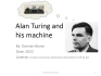 Alan Turing and His Machine